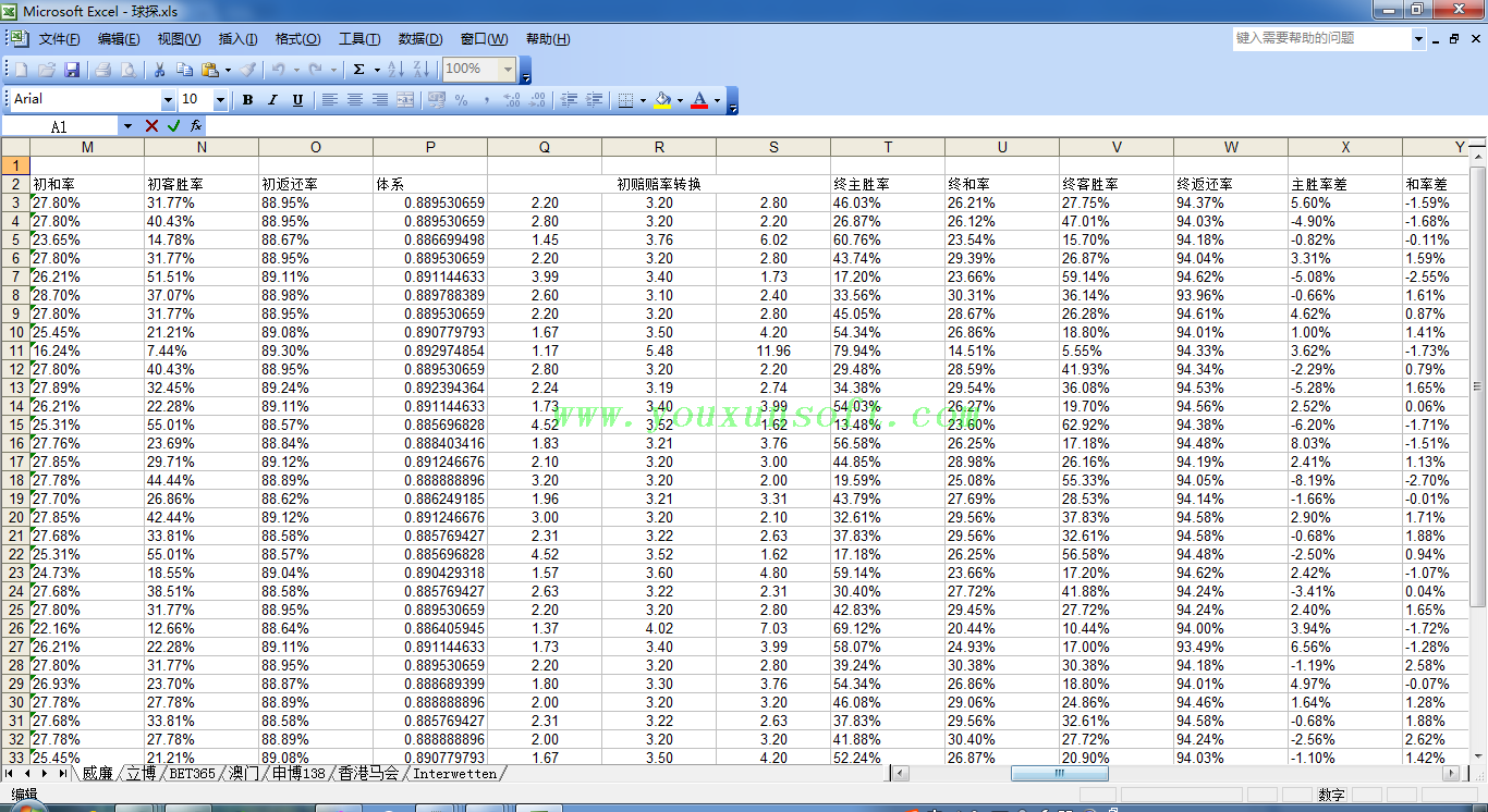 球探网足球赔率数据采集软件V10-7