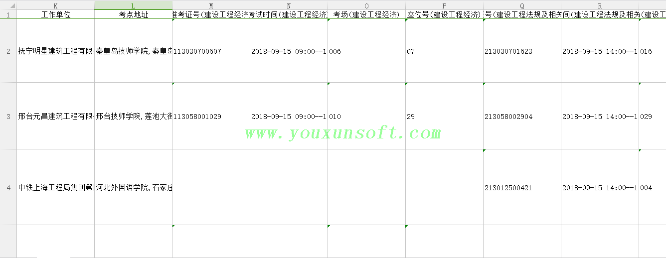 2018年一级建造师执业资格考试准考证打印