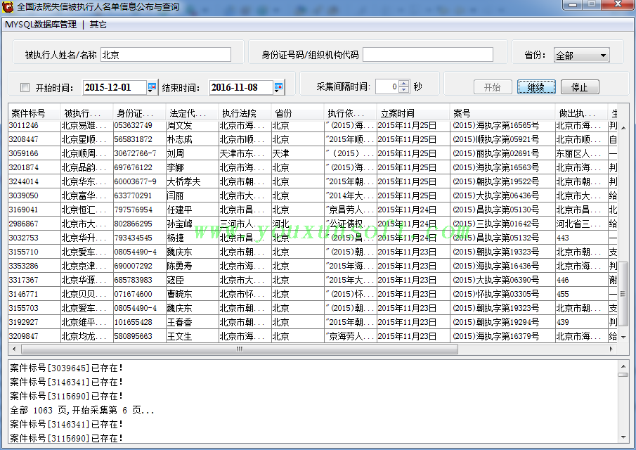 全国法院失信被执行人名单信息公布与查询V1-1